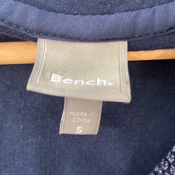 Unisex Bench Pullover 1/4 zip hoodie Lined knit size S - Picture 8 of 10